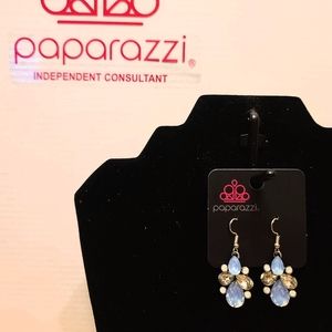 Silver & Blue Earrings